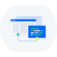 需求调研流程插画